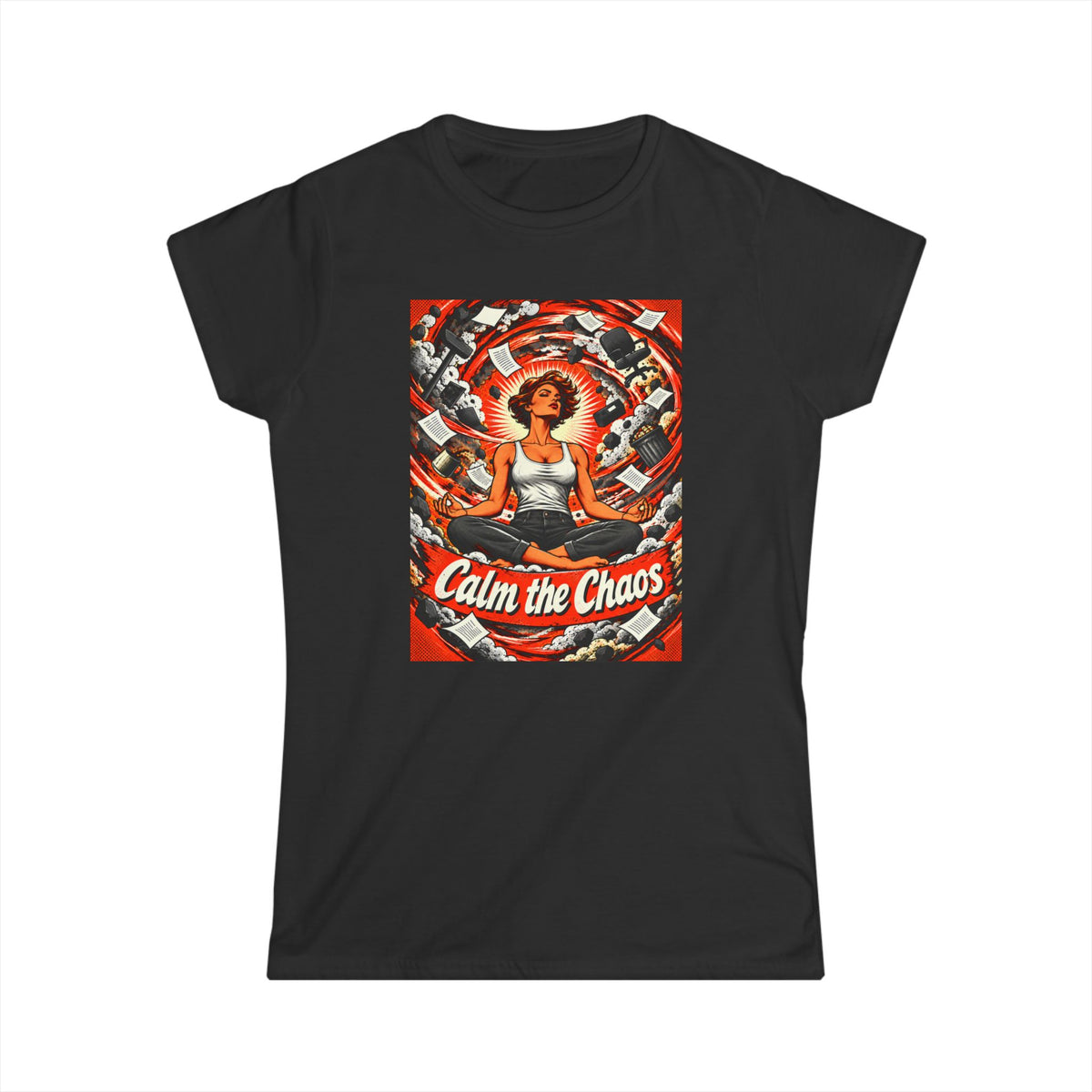 THE POWER ERA COLLECTION: CALM THE CHAOS - WOMENS T-SHIRT