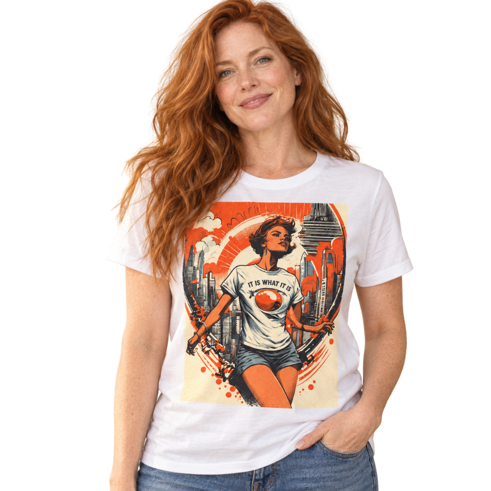 IT IS WHAT IT IS T-SHIRT - Women's Softstyle Tee