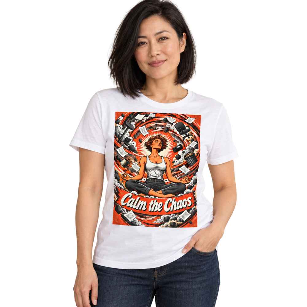 THE POWER ERA COLLECTION: CALM THE CHAOS - WOMENS T-SHIRT