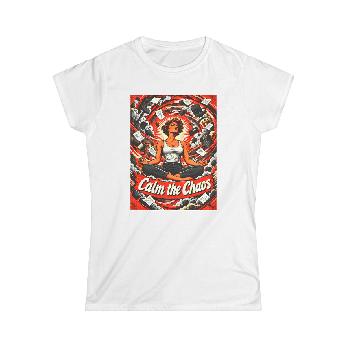 THE POWER ERA COLLECTION: CALM THE CHAOS - WOMENS T-SHIRT