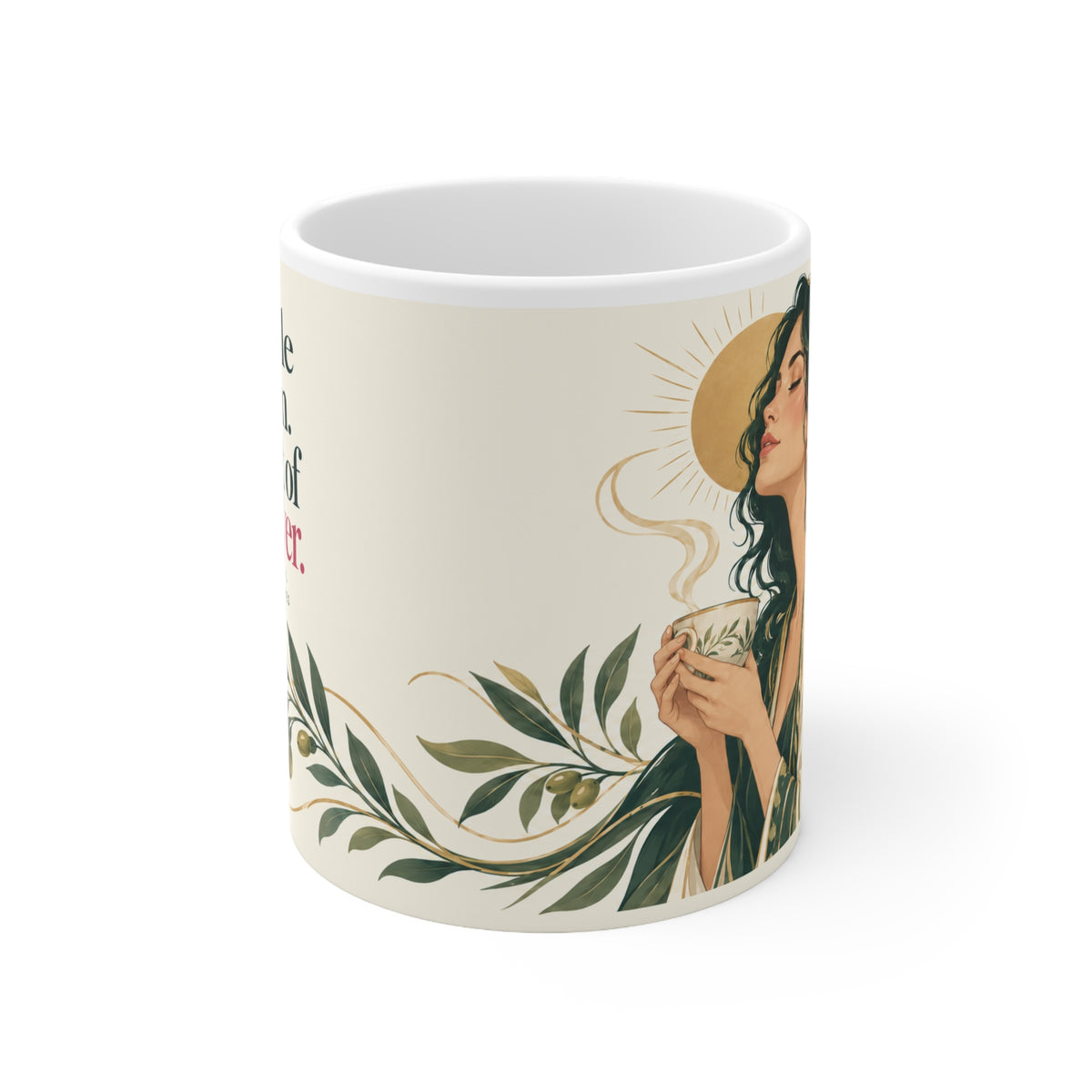 A LITTLE CALM. A LOT OF POWER — MUG